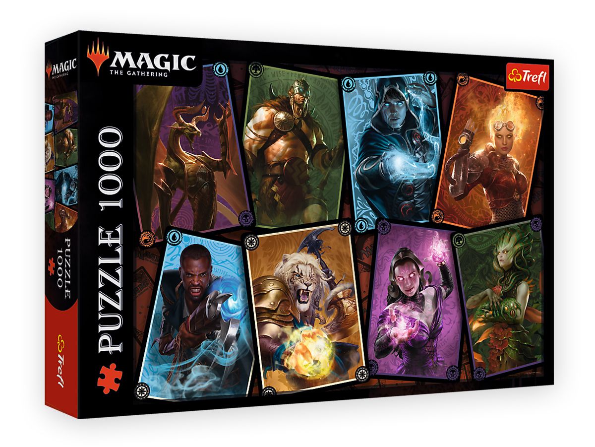 Puzzle Clementoni Magic The Gathering 2 De 1000 Piezas
