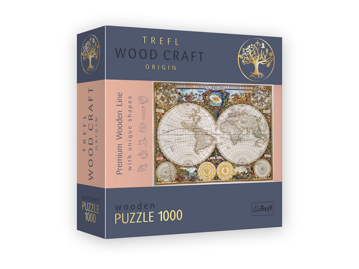 Grand puzzle en bois pour adultes avec de beaux paysages et des chutes d'eau - 1000 pièces