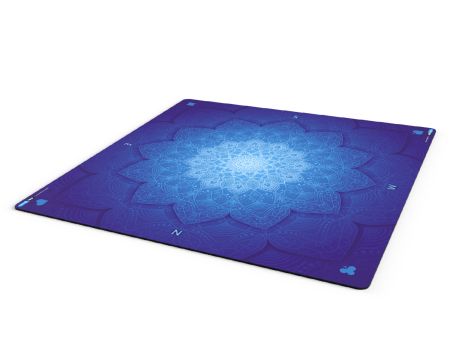 Tapis de jeu Rosaces Bleues