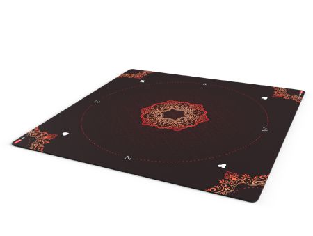 Tapis de jeu Rosaces Rouges