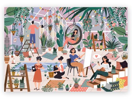 PUZZLE PRIME 1500 PIECES - BOTANIC VIBES