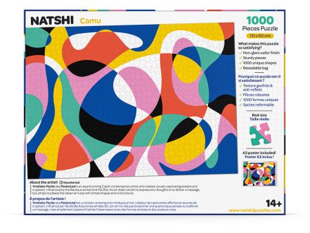 PUZZLE 1000  PIECES NATSHI - CAMU