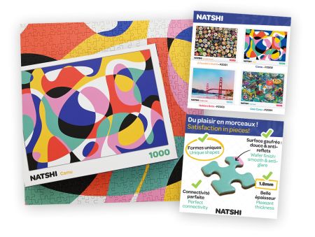 PUZZLE 1000  PIECES NATSHI - CAMU