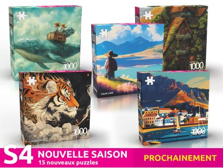 PACK DECOUVERTE SAISON 4 - 15 Puzzles