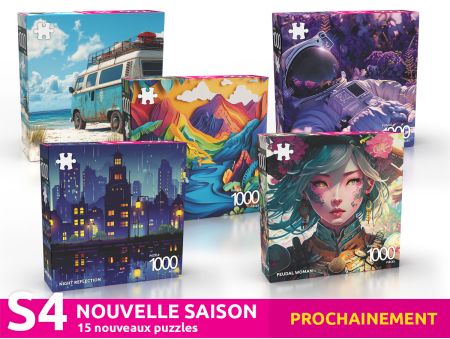PACK DECOUVERTE SAISON 4 - 15 Puzzles