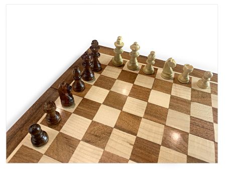 JEU D'ECHECS pliant & magnétique 10" - 25CM