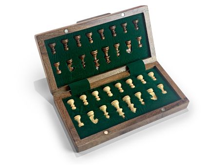 JEU D'ECHECS pliant & magnétique 10" - 25CM