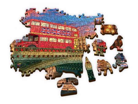 PUZZLE 500 PIECES EN BOIS - LONDON