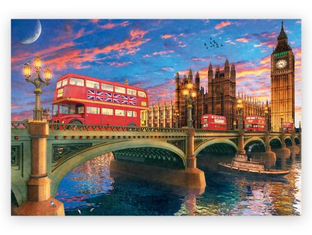 PUZZLE 500 PIECES EN BOIS - LONDON