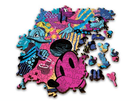 PUZZLE 500 PIECES EN BOIS - MICKEY MOUSE