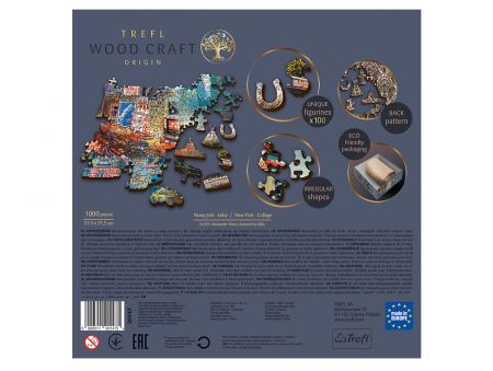 PUZZLE 1000 PIECES EN BOIS - NEW YORK