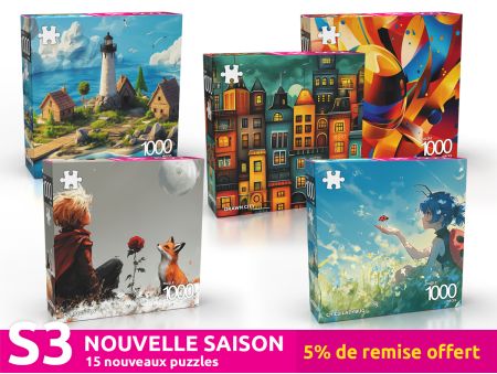 PACK DECOUVERTE SAISON 3 - 15 Puzzles