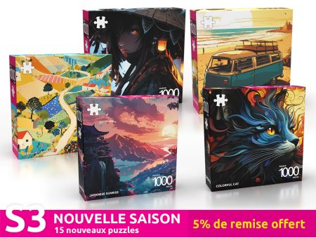 PACK DECOUVERTE SAISON 3 - 15 Puzzles