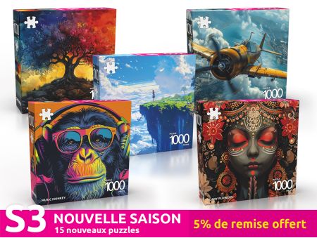 PACK DECOUVERTE SAISON 3 - 15 Puzzles