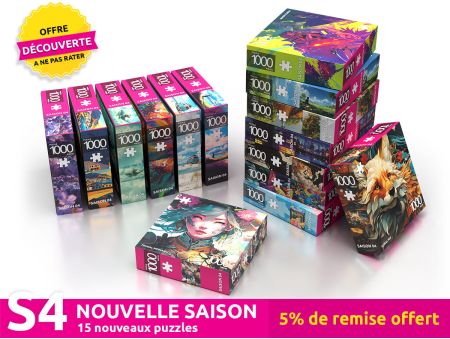 PACK DECOUVERTE SAISON 4 - 15 Puzzles