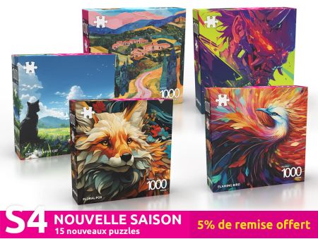 PACK DECOUVERTE SAISON 4 - 15 Puzzles