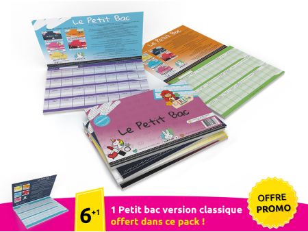 PACK PETIT BAC - VERSION 6 + 1