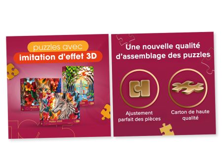 PUZZLE PREMIUM 1000 PIECES - PAPER CAT