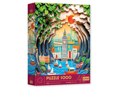 PUZZLE PREMIUM 1000 PIECES - PAPER LONDON