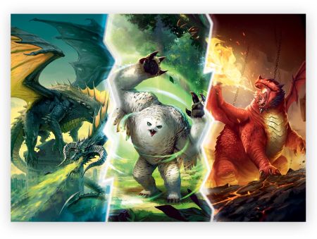 PUZZLE  1000 PIECES - MONSTERS OF FAERUN