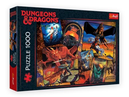 PUZZLE 1000 PIECES - ORIGINS OF DUNGEON & DRAGONS