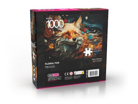 PUZZLE ABI 1000 - Floral Fox