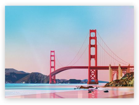 PUZZLE 1000  PIECES NATSHI - GOLDEN GATE