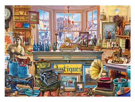 PUZZLE 1000 PIECES EN BOIS - ANTIQUE SHOP