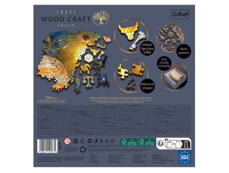 PUZZLE 1000 PIECES EN BOIS - SOLAR SYSTEM