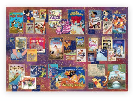 PUZZLE 13500 pièces - GOLDEN AGE OF DISNEY