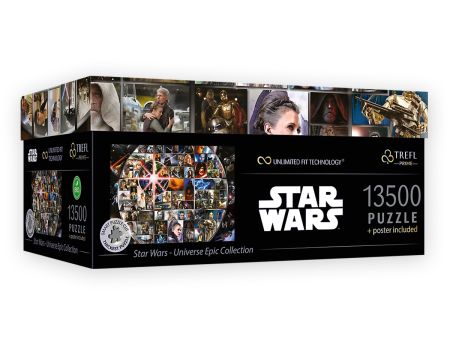 PUZZLE 13500 pièces - STAR WARS UNIVERSE