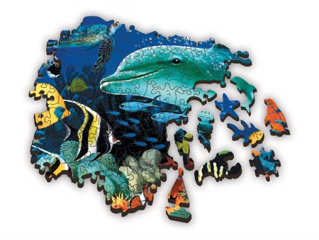 PUZZLE 500 PIECES EN BOIS -  SEA LIFE