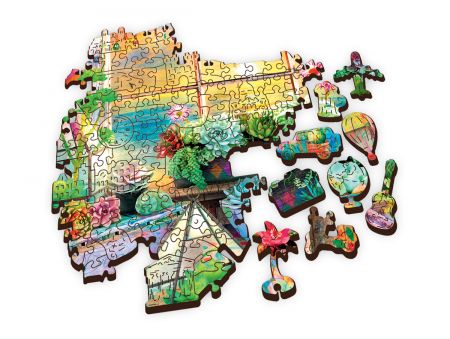 PUZZLE 500 PIECES EN BOIS - BEACH HOUSE