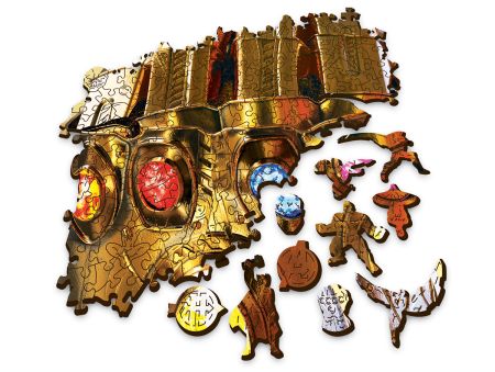 PUZZLE 500 PIECES EN BOIS - INFINITY GAUNTLET