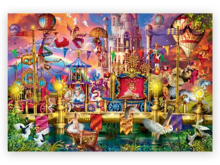 PUZZLE 500 PIECES EN BOIS - MAGIC WORLD