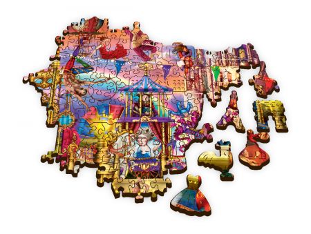 PUZZLE 500 PIECES EN BOIS - MAGIC WORLD
