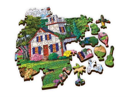 PUZZLE 500 PIECES EN BOIS - SUMMER HAVEN
