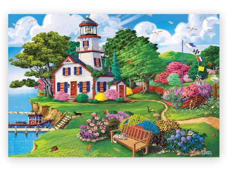 PUZZLE 500 PIECES EN BOIS - SUMMER HAVEN