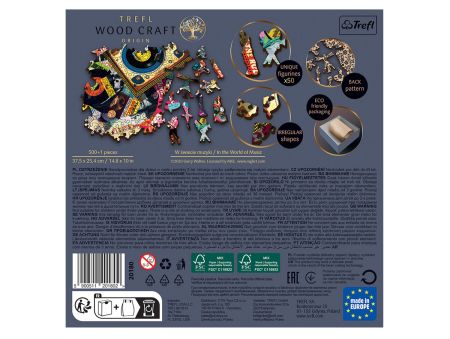 PUZZLE 500 PIECES EN BOIS - WORLD MUSIC