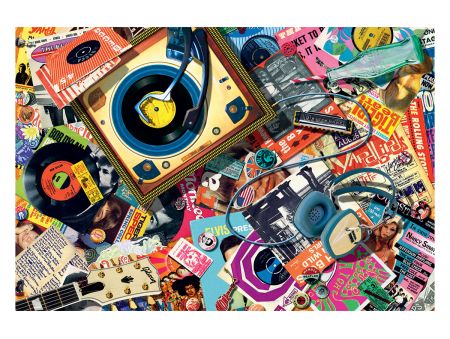 PUZZLE 500 PIECES EN BOIS - WORLD MUSIC