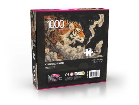 PUZZLE ABI 1000 - Clouded Tiger