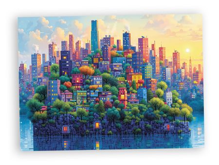 PUZZLE ABI 1000 - Colorful Island