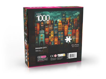 PUZZLE ABI 1000 - Drawn City