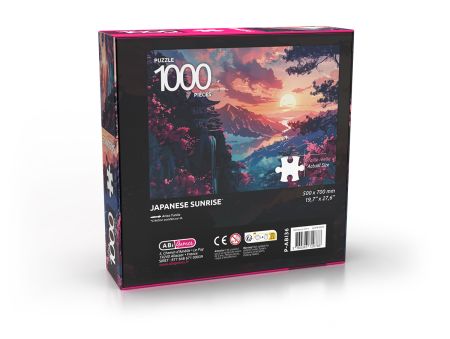 PUZZLE ABI 1000 - Japanese Sunrise