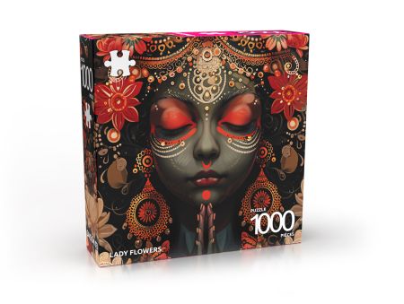 PUZZLE ABI 1000 - Lady Flowers