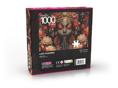 PUZZLE ABI 1000 - Lady Flowers