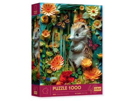 PUZZLE PREMIUM 1000 PIECES - PAPER HEDGEHOG