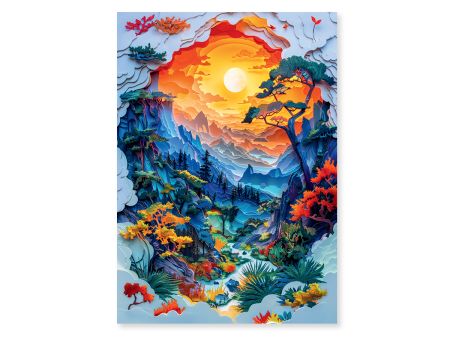 PUZZLE PREMIUM 1000 PIECES - PAPER VALLEY