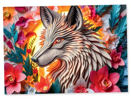 PUZZLE PREMIUM 1000 PIECES - PAPER WOLF
