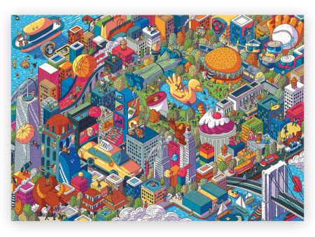 PUZZLE PRIME 1000 PIECES - IMAGINARY CITIES